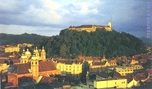 Ljubljana, Capital de Eslovenia.