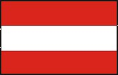 Bandera de Austria.