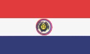 Bandera de Paraguay.