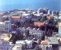 Vista de la ciudad de Beirut, Capital del Líbano.