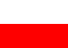 Bandera de Polonia.