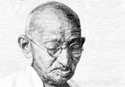El Mahatma Ghandi predicó la no violencia