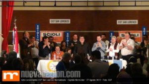 20150807 ACTO LANZAMIENTO CGT SAN LORENZO. Capitán Bermúdez
