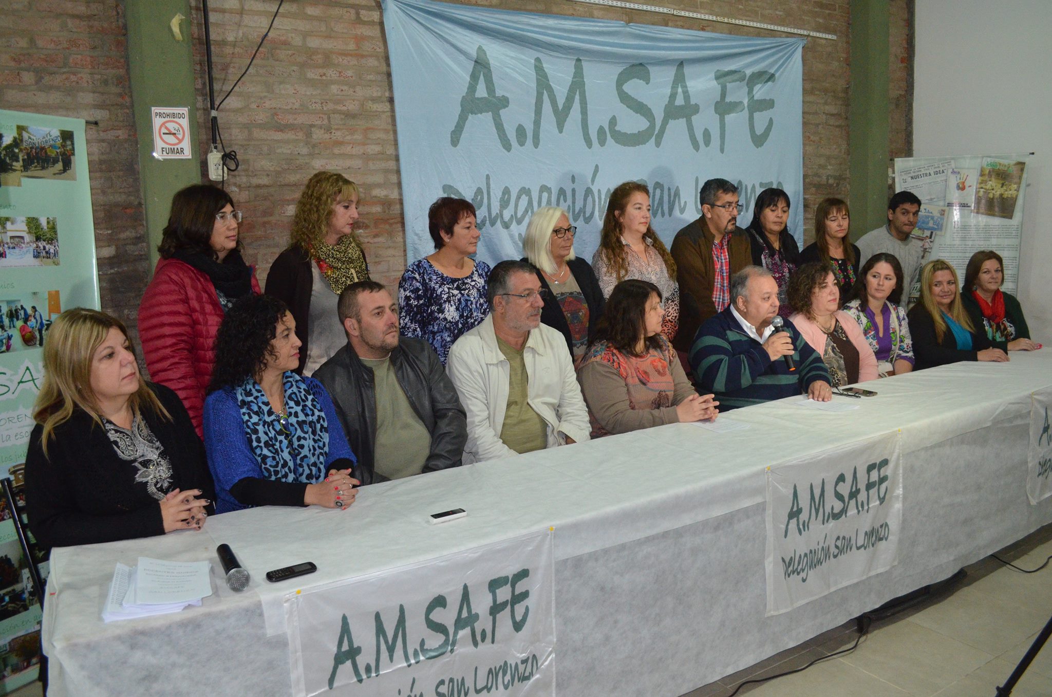 Video: Se presentó la lista DOCENTES UNIDOS para la elección gremial de AMSAFE el 19 de Junio