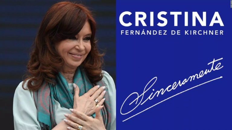 Cristina viene a Rosario a presentar su libro «Sinceramente»