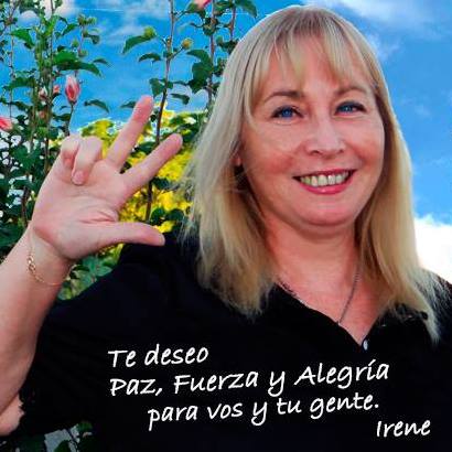 IRENE SCHMIDT PAZ FUERZA Y ALEGRIA