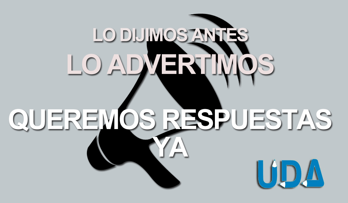 Desde UDA manifiestan «lo habíamos advertido» ante el desalojo por emanaciones de monóxido de carbono