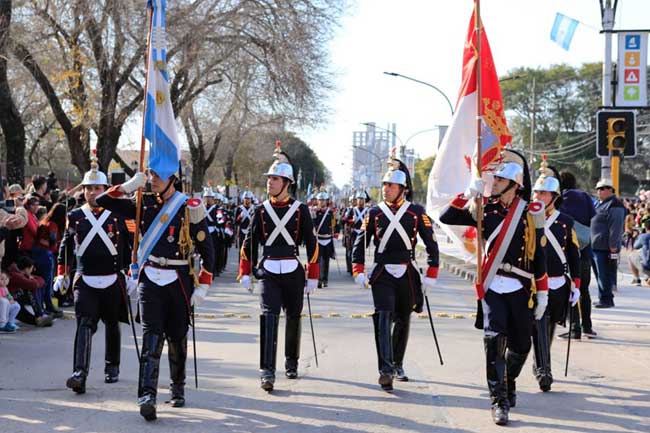 El mismo 17 de Agosto San Lorenzo rindió homenaje a San Martín a 169 años de su muerte