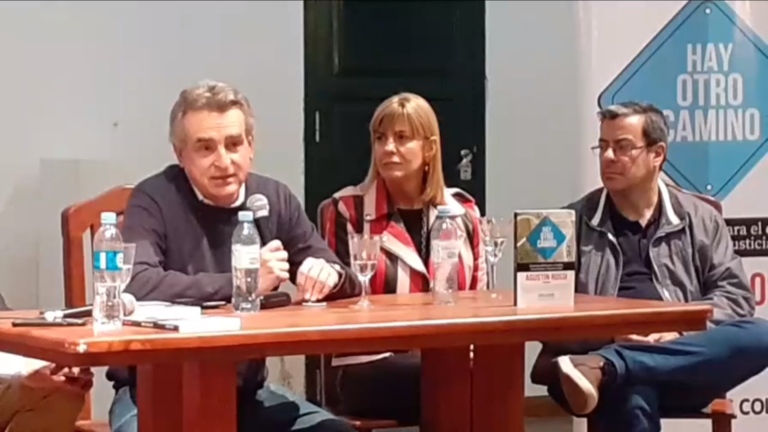 Videos: Agustín Rossi presentó «Hay Otro Camino» en San Lorenzo