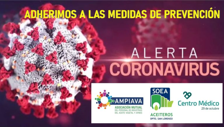 #Coronavirus: SOEA, Farmacia, Mutual AMPIAVA y Centro Médico reducen horario y atención presencial. Refuerzan consulta telefónica