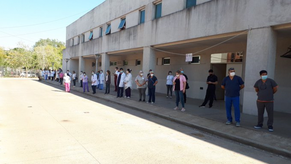 Falleció por Coronavirus: Conmovedora despedida al Dr. Duré, Jefe de Terapia Intensiva del Hospital Perrando en Chaco