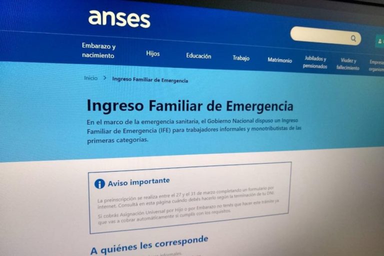 El Martes 23 de Junio empiezan a cobrar el IFE los beneficiarios que ingresaron la CBU de su cuenta bancaria