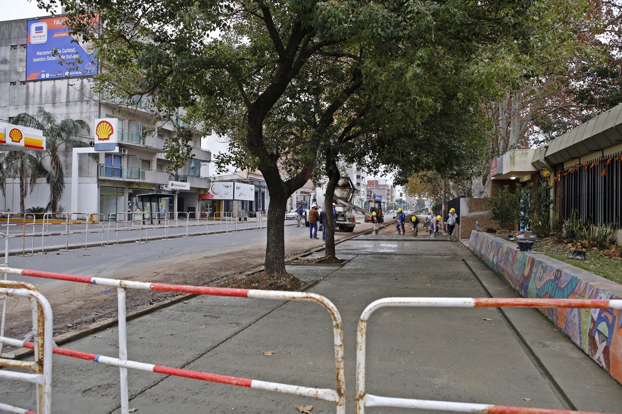 San Lorenzo en Obras: Se agranda el Centro Comercial a Cielo Abierto