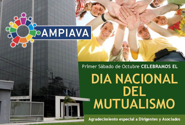 AMPIAVA celebra y saluda por el Día Nacional del Mutualismo