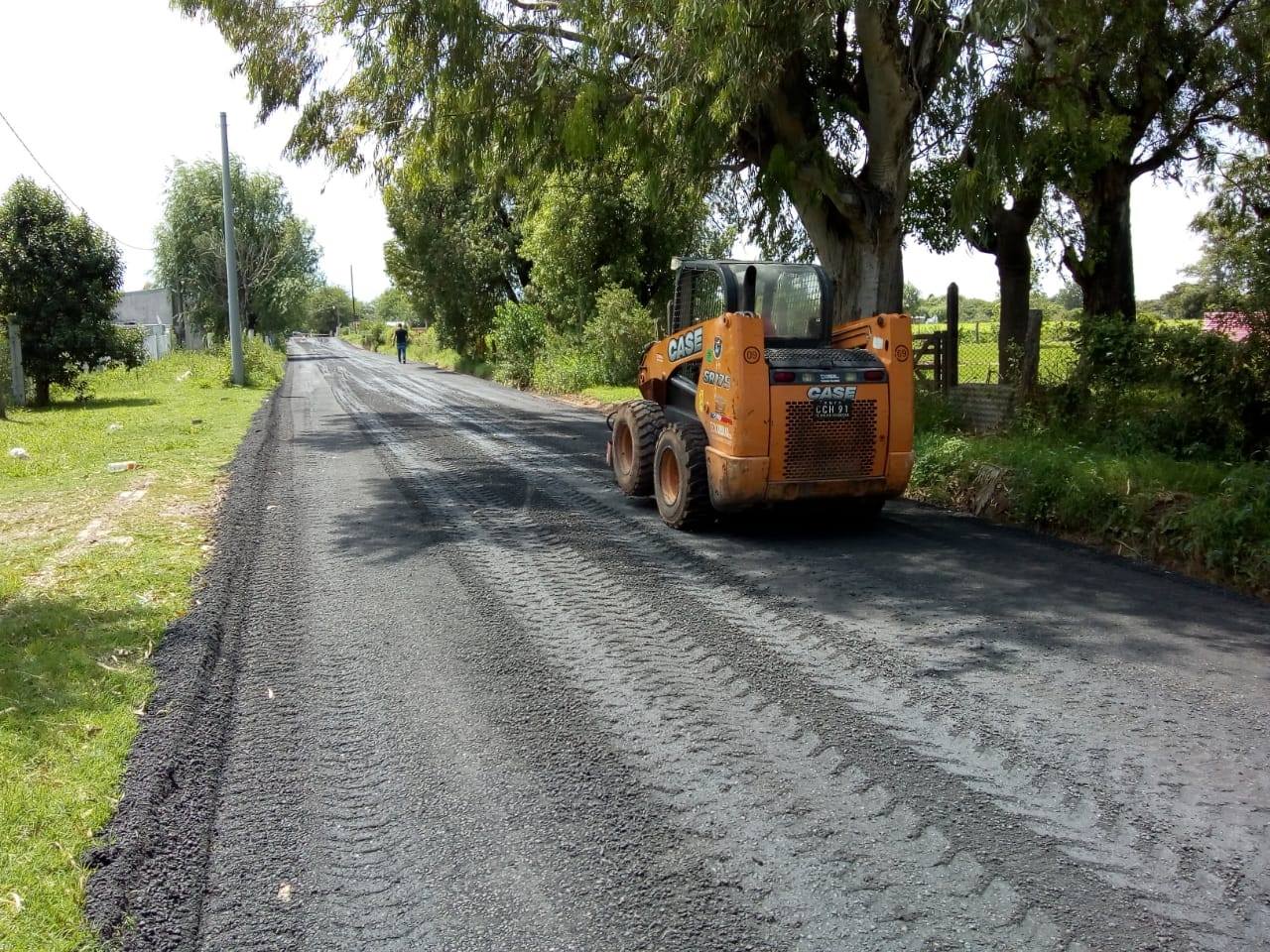 Muni de San Lorenzo asfaltó 900 metros de calle Congreso en la zona sudoeste