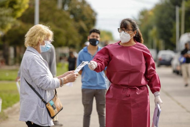 Coronavirus: La Municipalidad sigue recorriendo los barrios para realizar testeos masivos