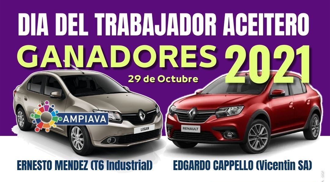 SOEA celebró el Día del Trabajador Aceitero 2021 regalando 2 Autos y 8 Motos 0 KM más 6 millones en órdenes de compra