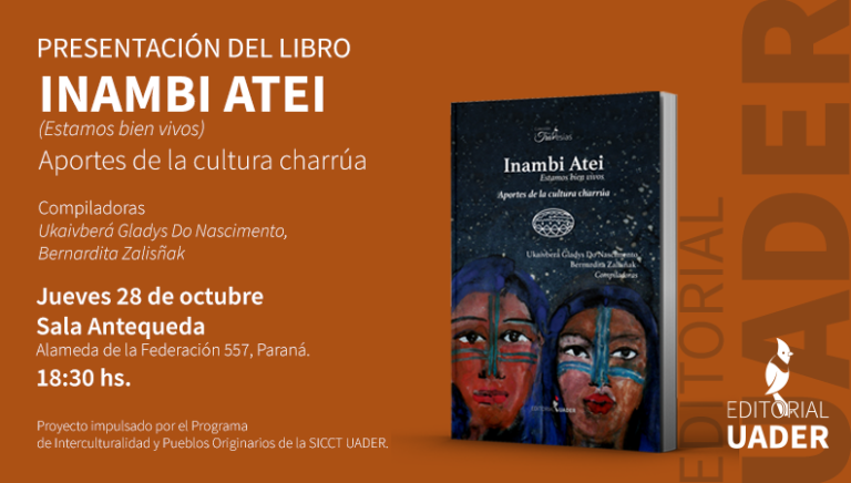 Presentan libro sobre aportes de la cultura charrúa