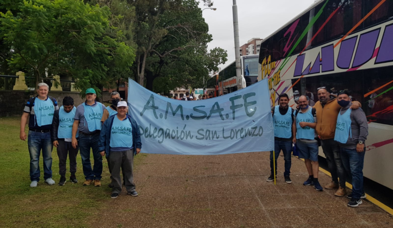 Boletín AMSAFE: Profundo Malestar ante el maltrato provincial. Multitudinaria concentración frente al ministerio