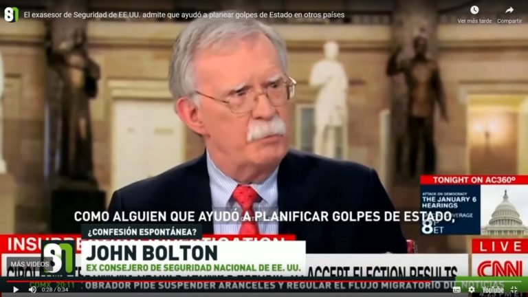 EEUU: Ex Asesor de Seguridad admite que ayudó a planear golpes de Estado en otros países