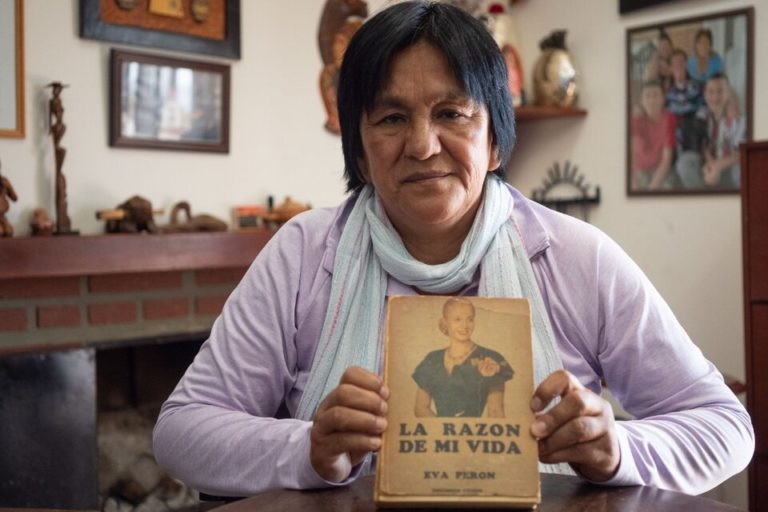 Milagro Sala: «Evita fue un ejemplo de lucha porque se le paró a la oligarquía»