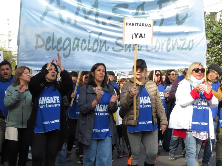 AMSAFE San Lorenzo convoca al Acto y Clase pública este Martes 30