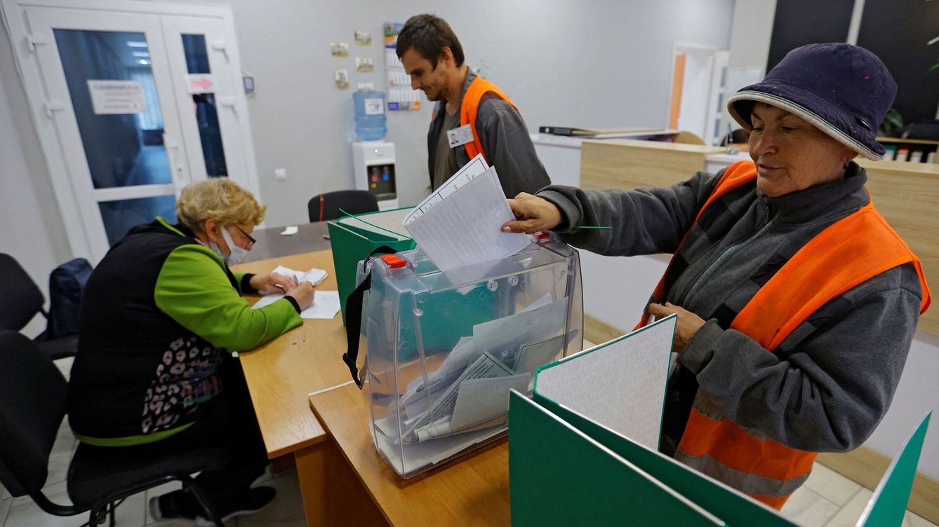 Referendum: Ciudadanos de Dombas, Jersón y Zaporozhie votaron a favor de incorporación a Federación Rusa