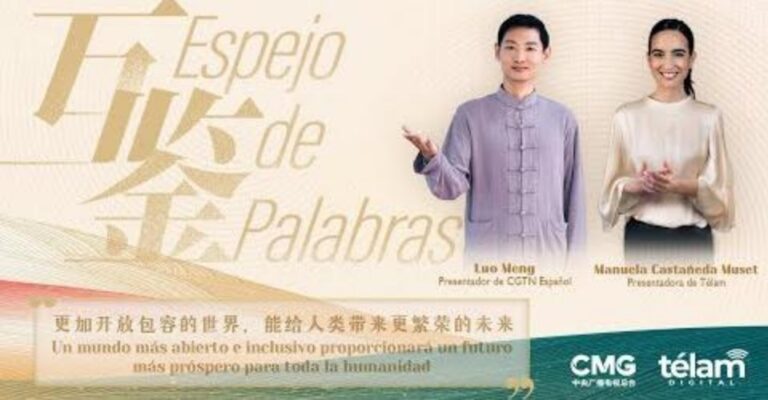 “Espejo de palabras”: la nueva serie de la TV Pública China en colaboración con Télam