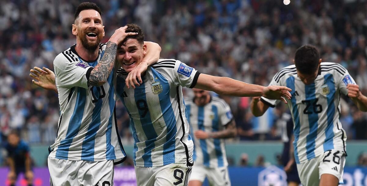 Mundial 2022: ¡ Argentina finalista en Qatar al vencer a Croacia 3 a 0 !