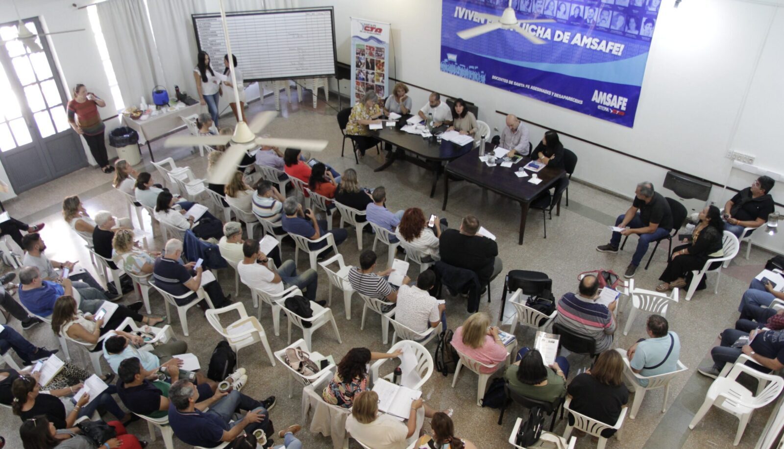 AMSAFE: La Asamblea provincial resolvió ACEPTAR la propuesta paritaria