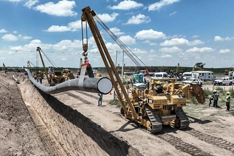 Comienza el proceso de llenado del gasoducto Néstor Kirchner