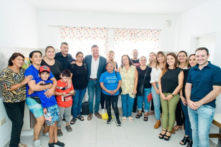 Raimundo inauguró un espacio para la atención de personas con TEA