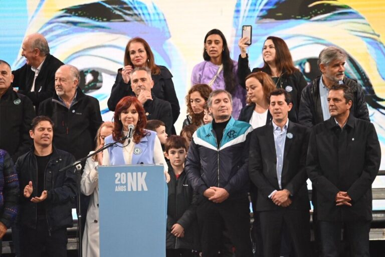 Plaza de Mayo: el discurso de CRISTINA, punto por punto, a 20 años de la asunción de Néstor Kirchner