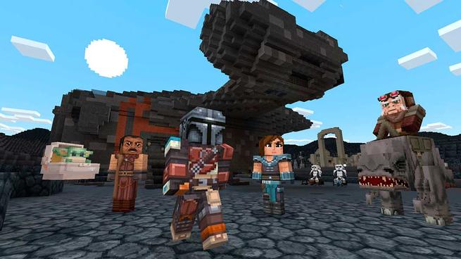 ¿Sabes que Minecraft tiene un DLC oficial de Star Wars? Así lo puedes conseguir