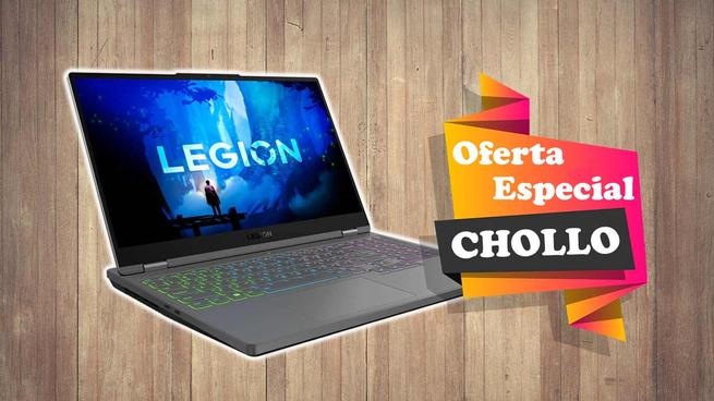 Últimas unidades: portátil de Lenovo con 16 GB de RAM, RTX 3060 y 512 GB SSD con un descuento de 600 euros