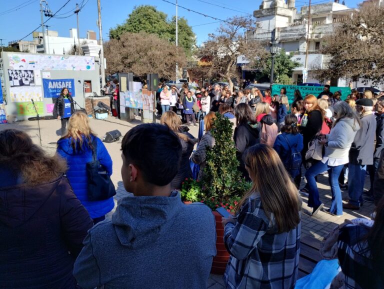 AMSAFE: JORNADA POR LA PAZ EN EL DEPARTAMENTO SAN LORENZO