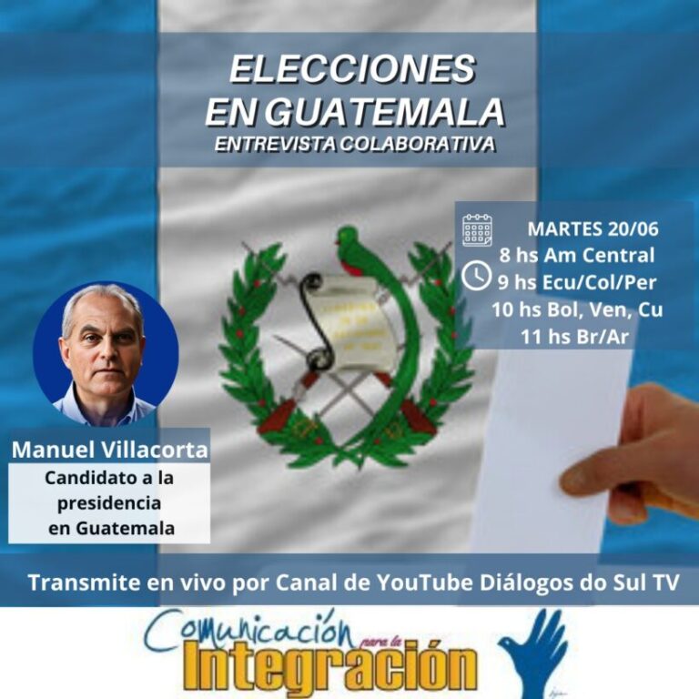 Manuel Villacorta, candidato a la presidencia: “En Guatemala, todas las instituciones del Estado están cooptadas.”