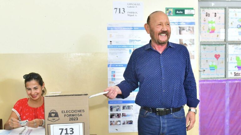 Elecciones 2023: INSFRAM arrasó con el 70% de los votos y gobernará Formosa otros cuatro años