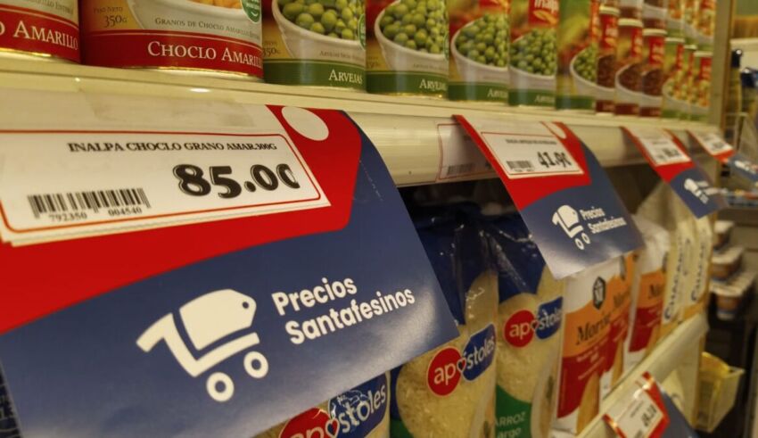 Implementan una nueva etapa del Programa Precios Santafesinos