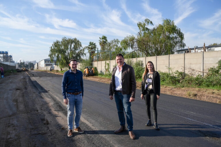 La Municipalidad avanza en la apertura de una calle en barrio Rivadavia