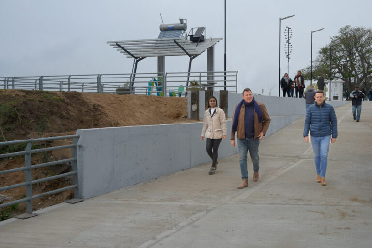 San Lorenzo: Quedó habilitada la nueva rambla de Costanera Parente, más moderna y accesible