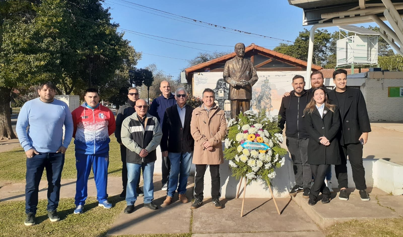 Homenaje a Juan Domingo Perón a 49 años de su fallecimiento