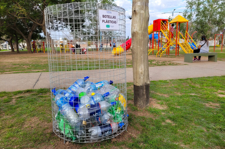 San Lorenzo suma Ecopuntos para la recolección de botellas de plástico