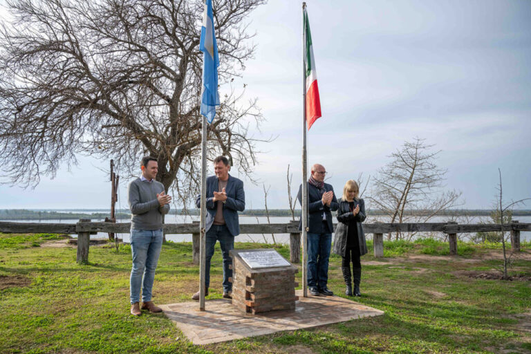 Emblema de la ciudad: la Sociedad Italiana celebró su 153º aniversario