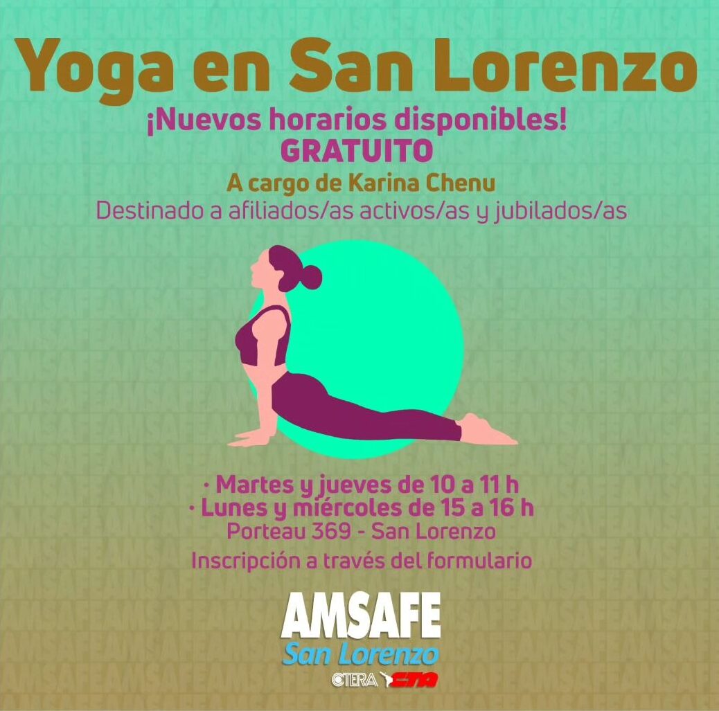 AMSAFE YOGA EN SAN LORENZO