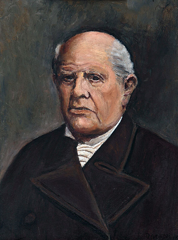 Conocé el retrato de Sarmiento realizado por Eugenio Daneri