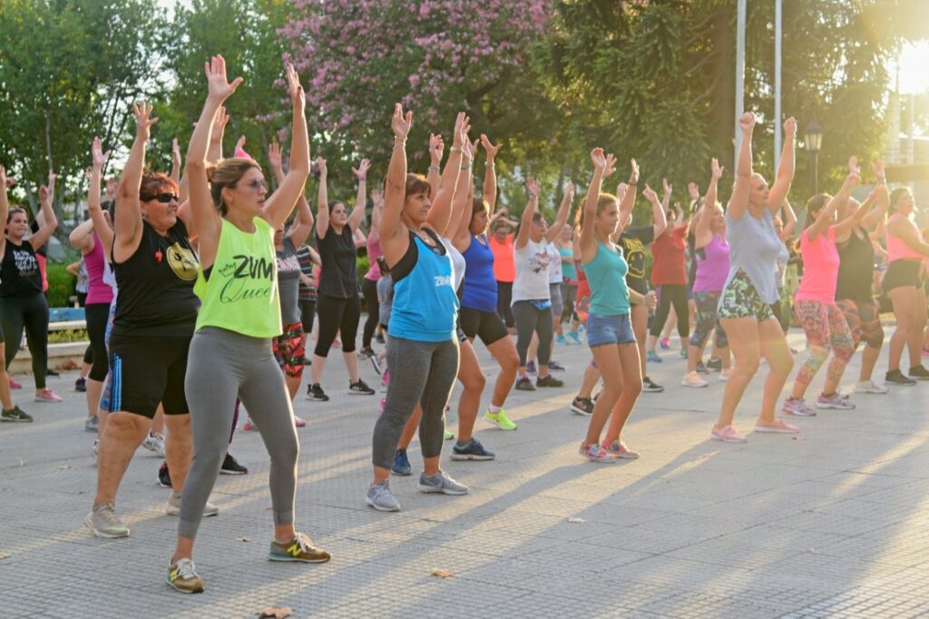 Este sábado habrá una clase gratuita de zumba en la plaza San Martín