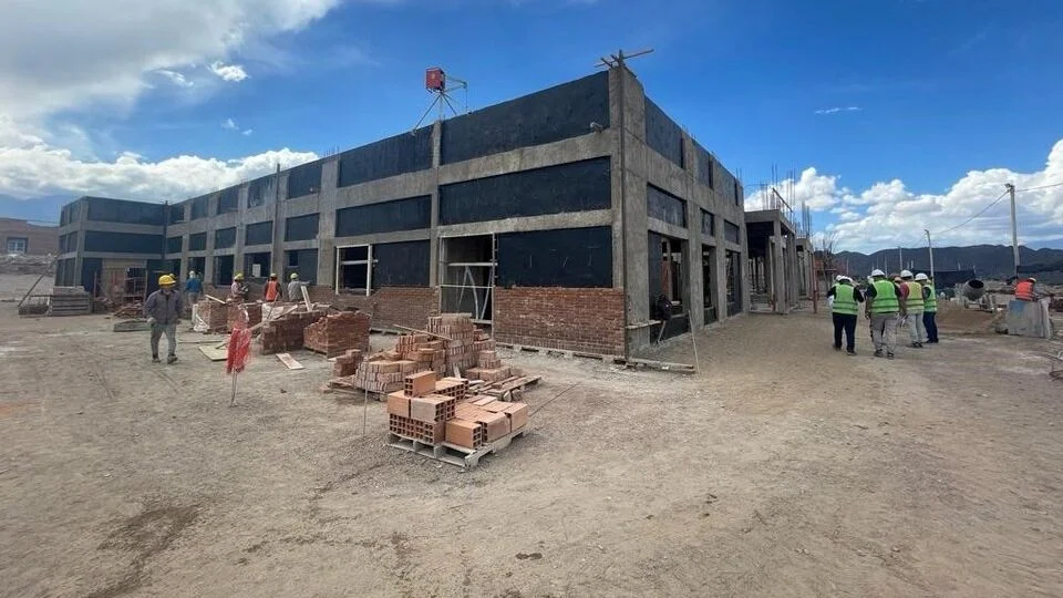 202312 El Nuevo Hospital de Chilecito, emplazado sobre la Ruta Nacional 47