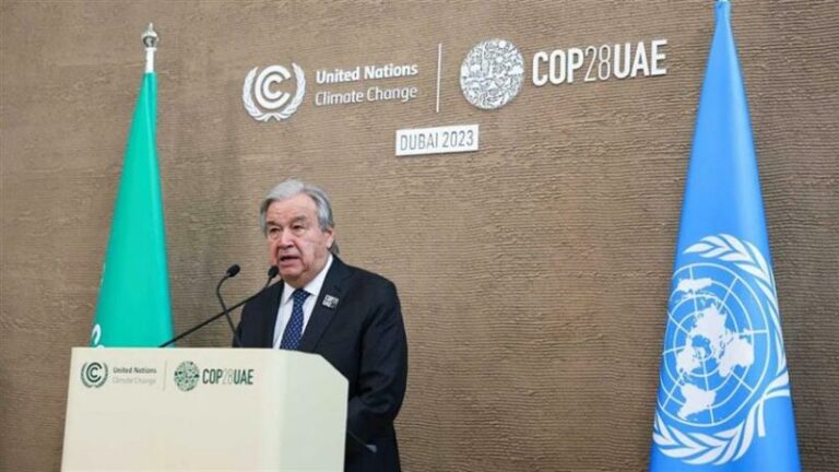 Secretario general de ONU convocó a mayor ambición en COP28