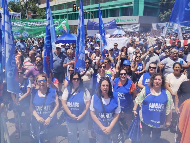 Efecto Milei Multitudinario Acto: Trabajadores del Cordón Industrial repudian medidas antipatria